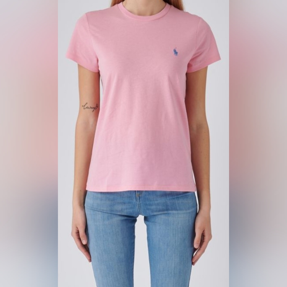Ralph Lauren Pink Crew Neck T-Shirt